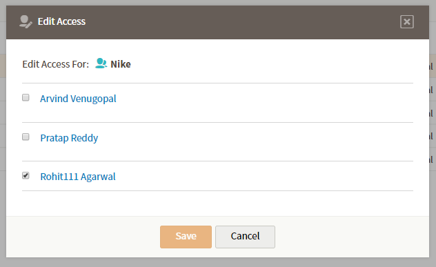 Partners Rename dialog box